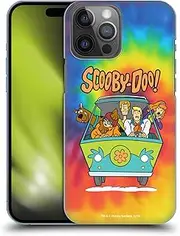 Head Case Designs Officially Licensed Scooby-Doo Tie Dye Mystery Inc. Hard Back Case Compatible with Apple iPhone 14 Pro Max