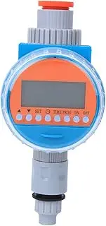 Watering Timer, Intelligent Solar Garden Irrigation Controller, Automatic On Off Water Faucet Hose Timer, Irrigation System Accessories, for Lawn Watering Irrigation
