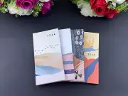2024 Print Hard Cover Pocket Diary Week To View WTO School Work Office Planner