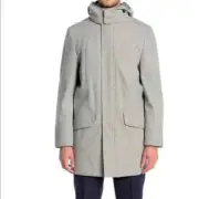 Tommy Hilfiger Snowdon Men’s All-Weather Coat,GREY, Sz 44R