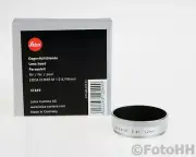 LEICA SILVER LENS HOOD FOR LEICA ELMAR-M 1:2.8/50mm / LEICA NUMBER : 12549 / NEW