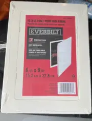 Everbilt APD69 Access Panel Door with Frame 6" x 9" White 154978 Paintable