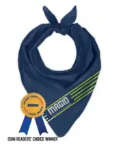 Magid Cool Powered By Mission Cooling Bandana Navy/Hi Vis Yellow