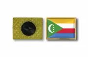 pins pin's flag national badge metal lapel backpack hat button vest comoros