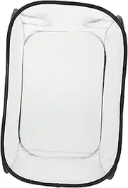 WOONEKY Breathable Portable Observation Cage for Outdoor Enclosure Design Safe Fine Mesh Pet Cage Stimulate Learning Exploration