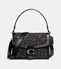 Coach Large Leather Tabby Shoulder Bag 79350 Limited- Black NWT