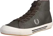 [Fred Perry] Vintage Tennis Mid Cracked Leather