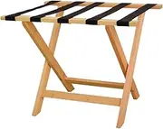 Luggage Rack Suitcase Stand Guest Room Luggage Rack Folding Suitcase Stand Foldable Storage Rack for Hotel Household Luggage Shelf Luggage Stand(Natural)