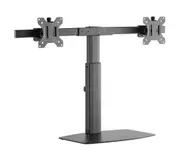 Brateck Dual Screen Pneumatic Vertical Lift Monitor Stand Fit Most 17"-27"