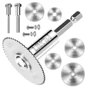8PCS Rotary Drill Saw Blades(1/4" Hex Shank,1/8" Round Shank,1/4" Round Shank)