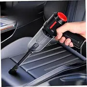 HOMSFOU 1 Set Multifunctional Vacuum Cleaner Powerful Vacuums Handheld Cordless Dry Desktop Vacuum Cleaner Compressed Air Duster Portable Vacuum Dust Collector Desk Vacuum Black Plastic