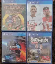 PS4 Games Lot bundle, Factory Sealed SHIPS SAME DAY!