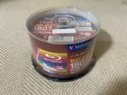 Verbatim VBE130NP50SV1 BD-RE 25GB 50 discs 2x speed Blu-ray Disc