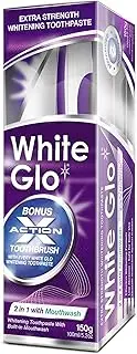 White Glo - 2in1 Mouthwash Formula Toothpaste 150g