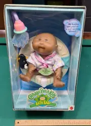 1995 Cabbage Patch Kids Bath Baby Devon Vera African American NIB