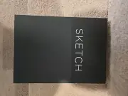 SKETCH - ART / DRAWING BOOK Piccadilly Inc Durable Matte Cover Paperback Black