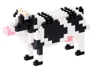 ☆勳寶玩具舖【現貨】日本河田積木 nanoblock NBC_141 乳牛 Cow
