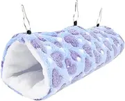 Hanging Tunnel for Hamster Sugar Glider Ferret Breathable Nest Hammock for Pets for Winter Comfort and Entertainment Cage Home