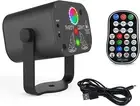 480 Patterns LED RGB Laser Projector Stage Lighting Disco Lights for Party, K...