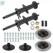 40" Rear Axle Kit（4 Stud Hub）for 7"，8" wheels For Go Kart Golf Cart ATV