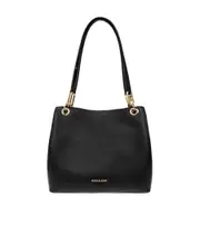 Michael Michael Kors Kensington Large Pebbled Tote Bag One size Black