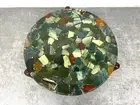 Mixed Green Agate Countertop – Semi-Precious Stones for Home Decor