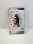 NEW HANDY PRESS Mini Iron Sewing, Quilting, Crafts, Travel, Appliques DYNO Red