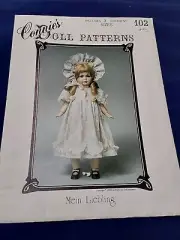 CONNIES Doll Patterns #102. 3 DIFFERENT SIZES "MEIN LIEBLING"