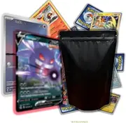 Ultra Rare Trading Card Bundle, 200 Cards, 2 Ultra Rare, 24 Foil Shiny, Rare Cards Compatible with Pokemon Cards