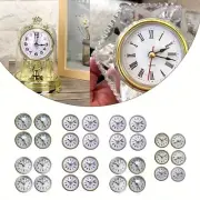 DIY Clock Gold Silver Package Include Movement Quartz Clock Insert AA Battery