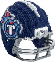 NFL Tennessee Titans 3D Brxlz Puzzle Helmet Set Football Footballhelm