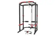 Reeplex Power Rack + Lat Pulldown & Seated Row + Attachments