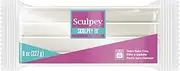 Sculpey III® Polymer Oven-Bake Clay, Silver, Non Toxic, 8 oz. bar, Great for Modeling, Sculpting, Holiday, DIY, Mixed Media and School Projects. Perfect for Kids and Beginners!