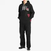 Junya Watanabe MAN x Reigning Champ Patchwork Popover Hoodie