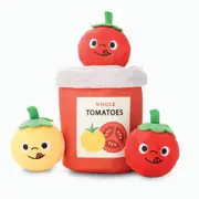 HUGSMART Puzzle Hunter Dog Toy Food Party Tomato Can