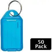 J.Burrows Key Tags Blue 50 Pack