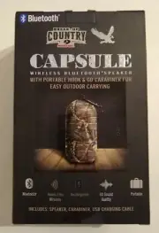 Mossy Oak Break-Up Country Portable Bluetooth Wireless Rechargeable Speaker New