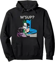 [DC Comics] Batman and Joker W'SUP? Adult Pullover Hoodie