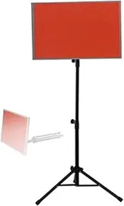 Table Tennis Rebound Board with Wheels,Self Training Return Board,Adjustable 360 Degree Ping Pong Trainer,Easy to Install,for Gym