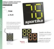 Table Player Exchange with Bag Mod. CHANGE SPORTIKA Bifacial Soccer Match