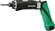 [HIKOKI] DB3DL2WCZ Screwdriver 3.6 V, 2 x 1.5 Ah Batteries, 21 Torque Positions, 5 Nm, 600 rpm, Black/Green