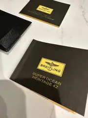 BREITLING SUPEROCEAN HERITAGE 42WATCH INSTRUCTIONS MANUAL BOOKLET 100% AUTHENTIC