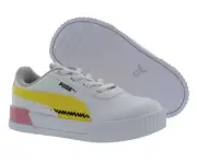 Puma Peanuts Carina Ac Baby Girls Shoes Size 4, Color: Peanuts: White/Maize