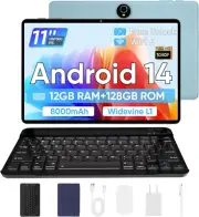 Android 14 Tablet, 2024 Newest 11 Inch Android Tablets,12Gb+128Gb+1Tb Expand, Su