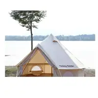 在飛比找樂天市場購物網優惠-戶外精緻露營帳篷豪華蒙古包印第安棉布防水加厚野營地帳篷