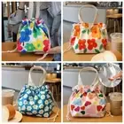 Large Capacity Lunch Bag Handbag Waterproof Insulated Bag New Drawstring Bag