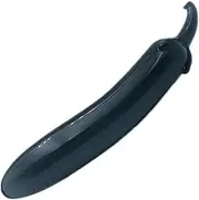 RHHRSM 18.5 cm long glass dildo, large double dildo, glass SM anal butt plug, 3 cm diameter, smooth crystal glass anal dildo, G-spot sex toy for women and men