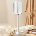 Foldable Electric Fly Swatter 3500V Mosquito Repellent Zapper for Indoor Outdoor