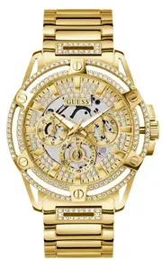 Guess King Gold Glitz Men's Watch GW0497G2
