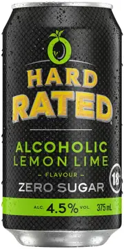 Hard Rated Lemon Lime Zero 375ml